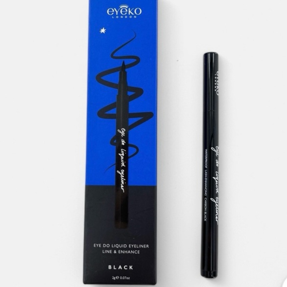 Eyeko London Eye Do Liquid Black Eyeliner .07 oz makeup New Line & Enhance